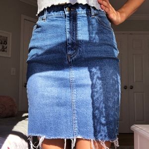 & Other Stories Denim Skirt